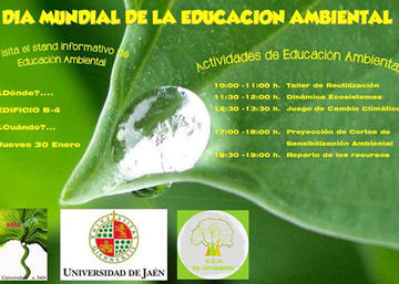 Cartel del Día Mundial de la Educación Ambiental.