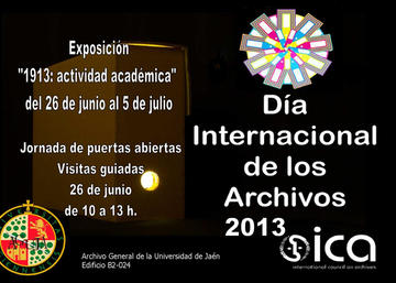 Cartel del Día Internacional de los Archivos