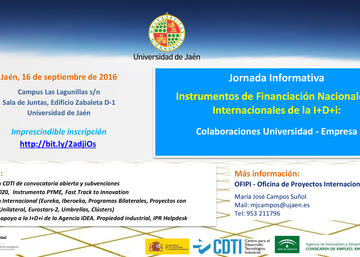Cartel de la jornada.