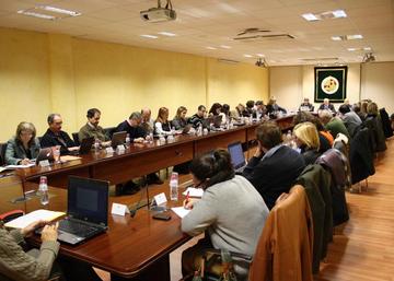 Una reunión del Consejo de Gobierno de la UJA.