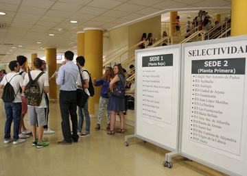 Sede de Jaén de Selectividad.