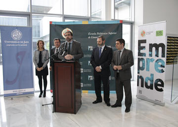 Acto inaugural del Vivero de Empresas de la UJA en el Campus de Linares.
