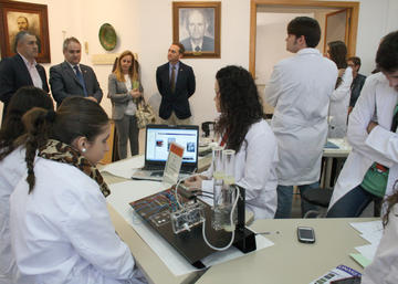 Inauguración de las actividades en la EPS de Linares.