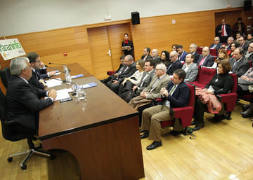 Acto de presentación de 'Paraninfo'.