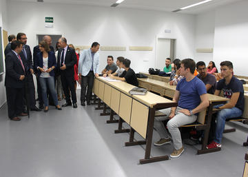 Visita al campus Científico-Tecnológico de Linares.