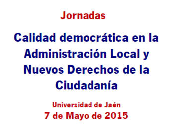 Cartel de las jornadas.