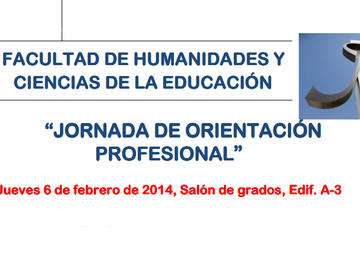 Cartel de la jornada.