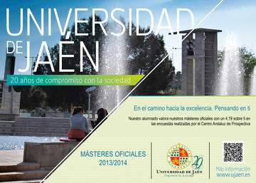 Anuncio de másteres oficiales