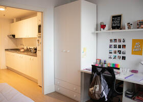 Dormitorio + Cocina