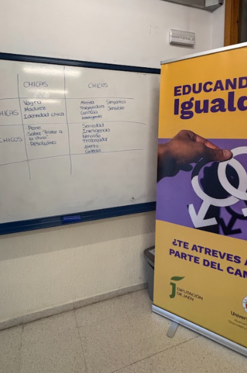Imagen de los talleres Educando en Igualdad 