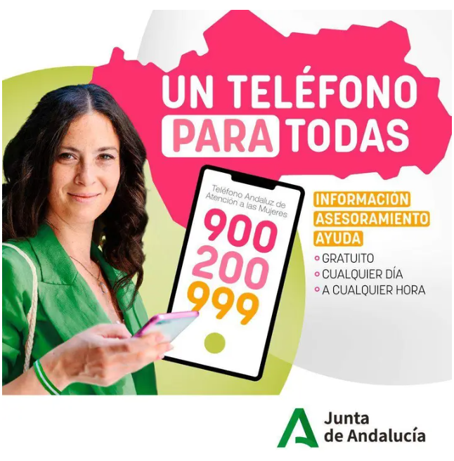 Un teléfono para todas: 900 200 999