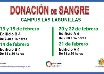 Donación de sangre Campus las Lagunillas