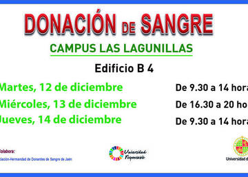 Donación de sangre Campus las Lagunillas