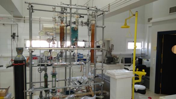 Laboratorio de análisis de Ingeniería Química de la UJA