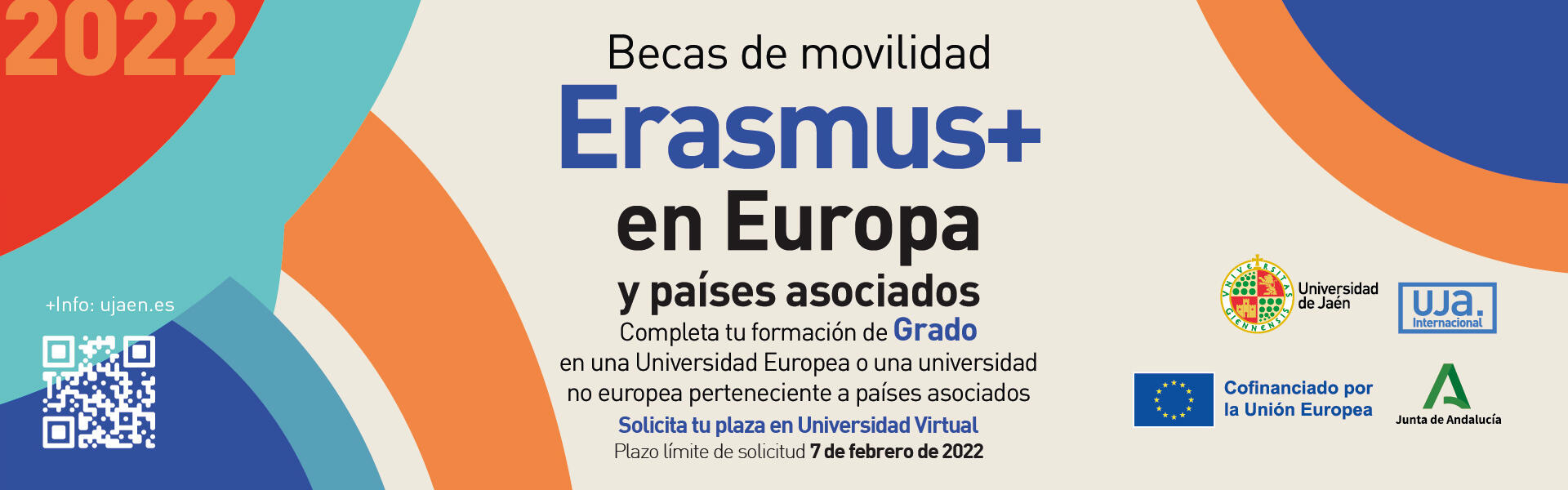 Convocatoria Movilidad Estudiantes Erasmus+ KA103 Grado 2022/2023