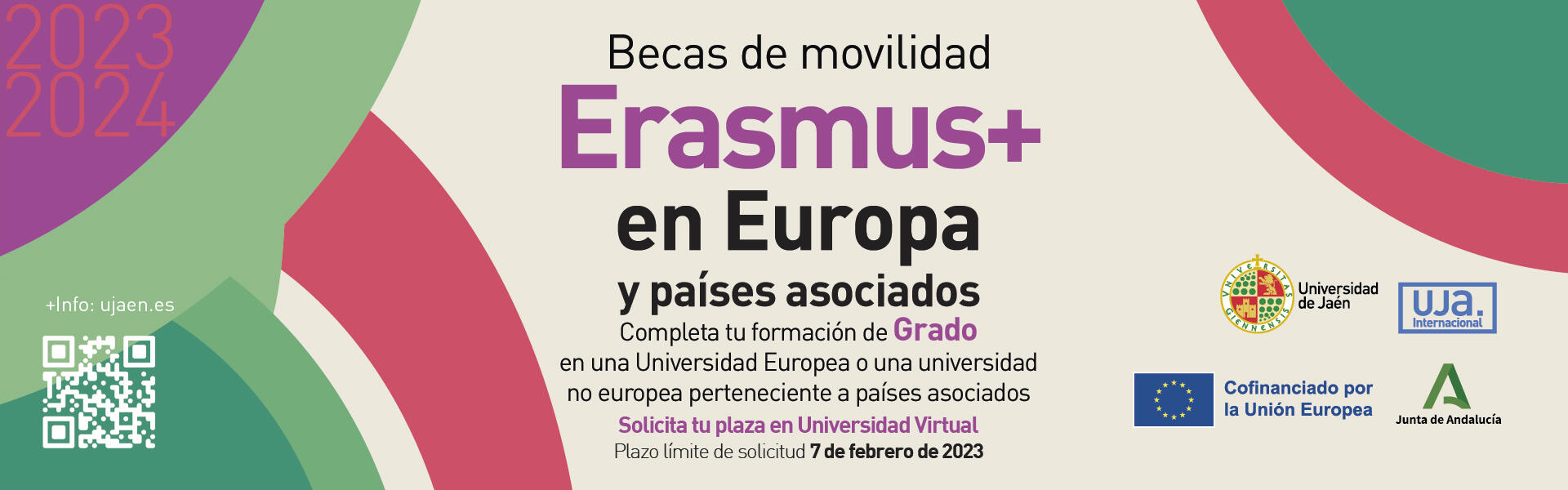 Convocatoria Erasmus+ Grado 2023/24