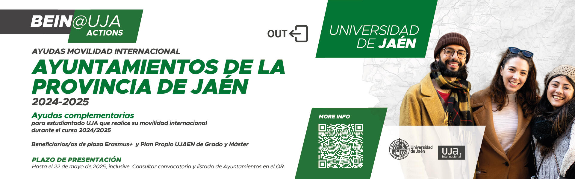 Ayudas Movilidad Internacional Ayuntamientos de la Provincia de Jaén_Curso 2024-2025