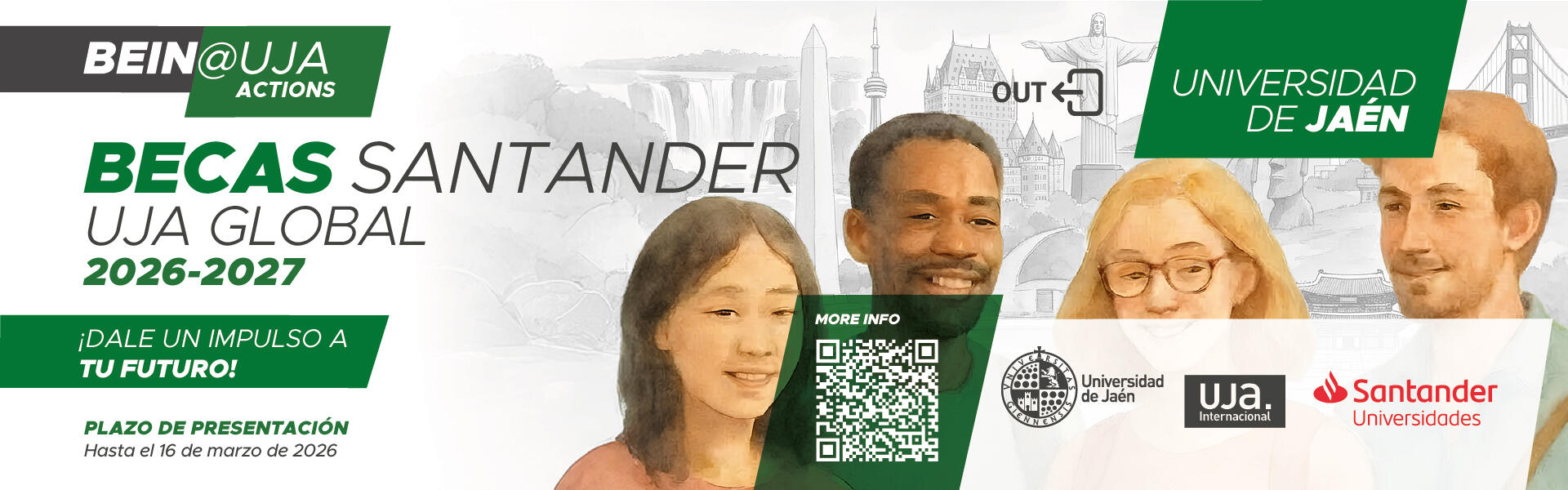 Becas Santander UJA Global 2026/2027