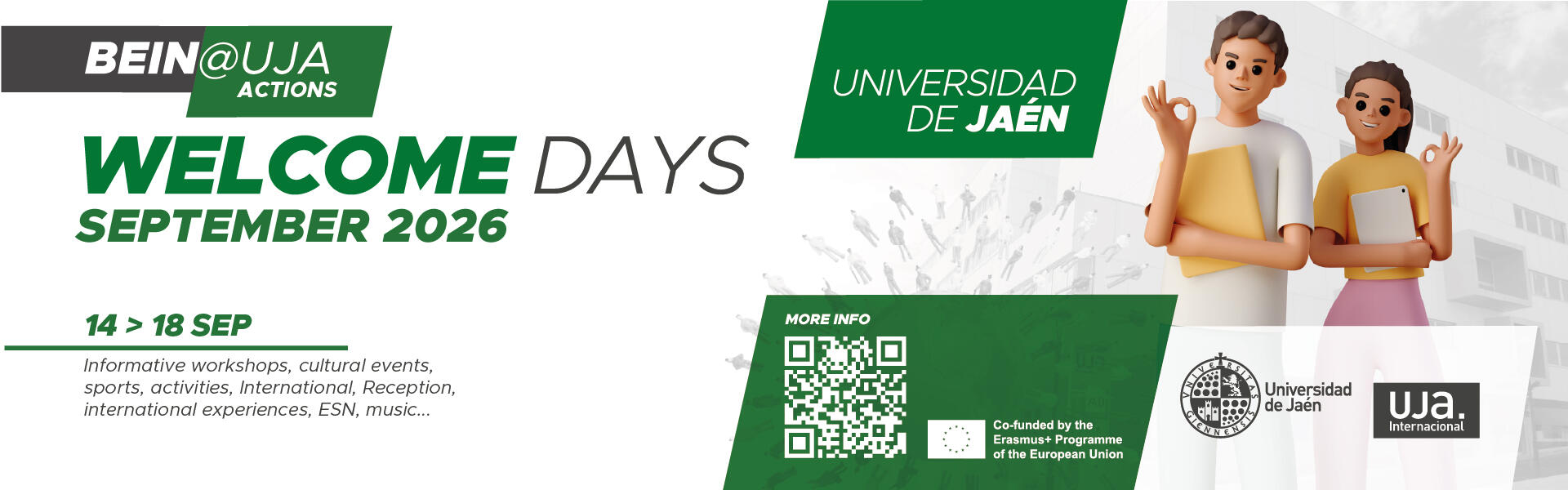 Welcome Days September 2026
