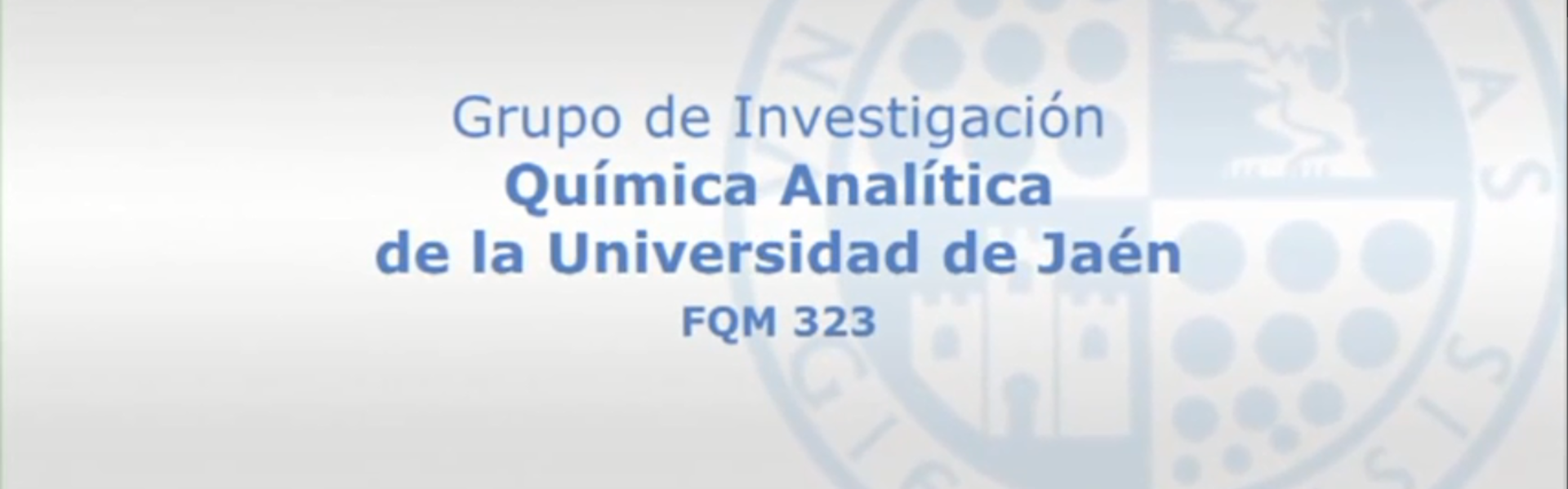 Química Analítica de la Universidad de Jaén