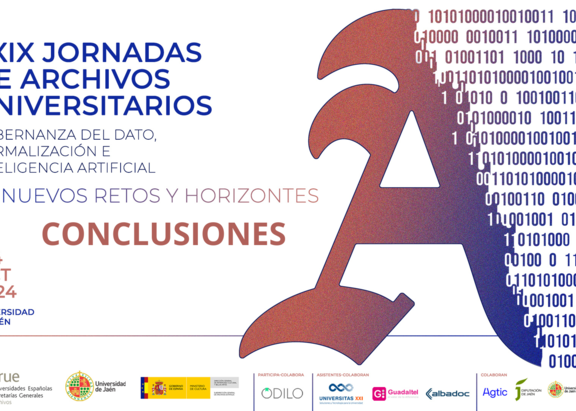 Conclusiones XXIX Jornadas de Archivos Universitarios