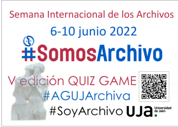 cartel semana internacional de los archivos