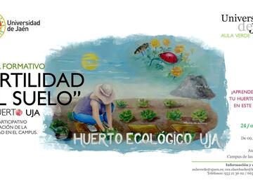 Imagen Cartel Taller formativo Fertilidad del Suelo