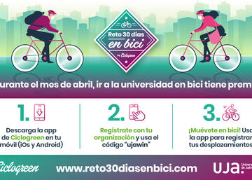 Cartel Reto 30 Días en bici