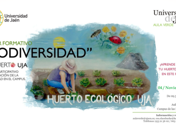 Cartel Ecohuerto Taller Biodiversidad