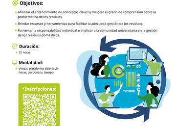 Cartel curso residuos