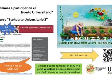 Cartel Ecohuerto 2º trimestre