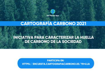 Cartel web Cartografica carbono 2021