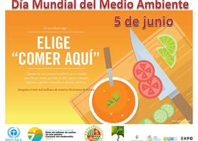 Elige "Comer aquí"