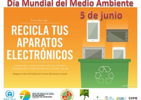 Recicla tus aparatos electrónicos