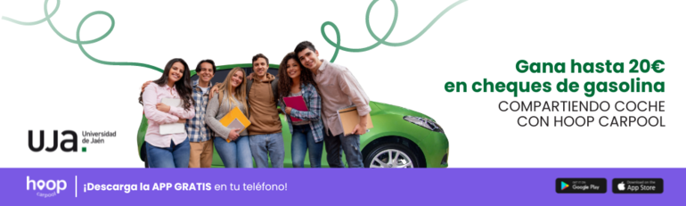 Banner Uja comparte coche mayo