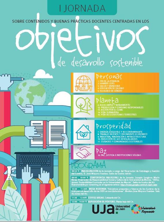 Cartel Jornada buenas prácticas docentes en ODS