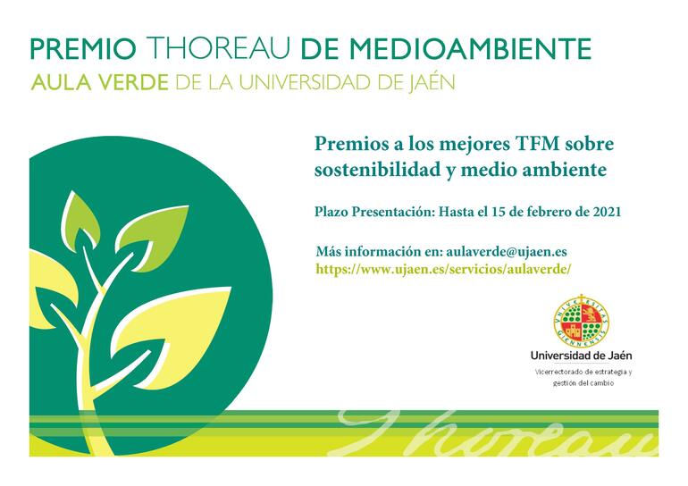 Cartel anunciador Premios Thoreau_Vedicion