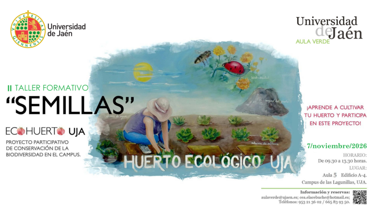 Cartel taller Semillas