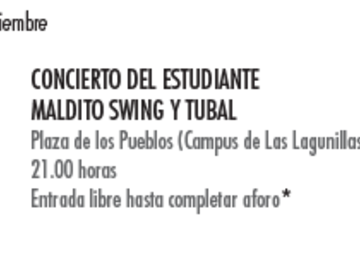 CONCIERTO DE INAUGURACIÓN DEL CURSO 2017-2018