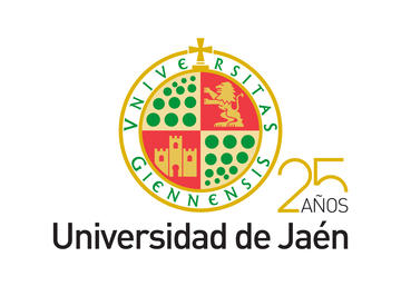 escudo Universidad de Jaén, 25 aniversario.