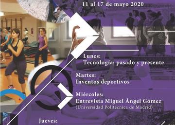 Cartel Semana Temática Tecnología aplicada al deporte