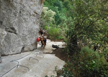 Vías ferrata en la UJA