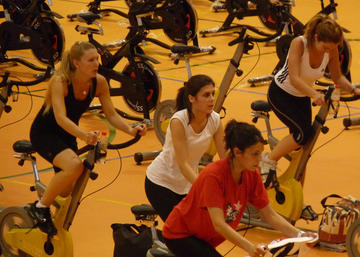 ciclo indoor en la UJA