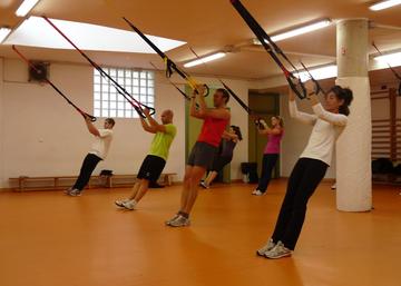 entrenamiento en suspensión en la UJA