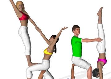 Acrosport en la UJA