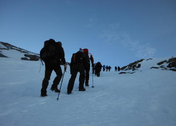 Actividad de Alta montaña organizada por la UJA