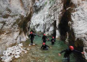 Descenso de Cañones en la UJA