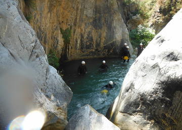 Descenso de Cañones en la UJA