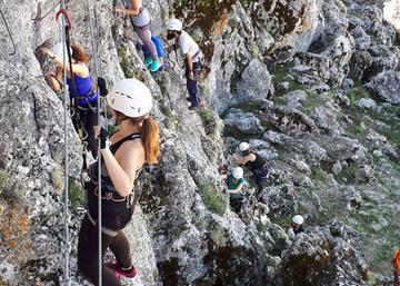 Vías ferrata en la Universidad de Jaén