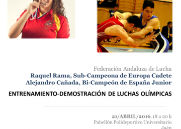Lucha olímpica en la UJA